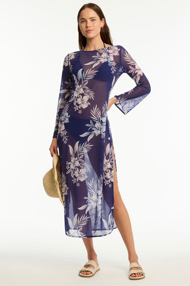Collective Swimwear - Aloha Mesh Long Dress featured image