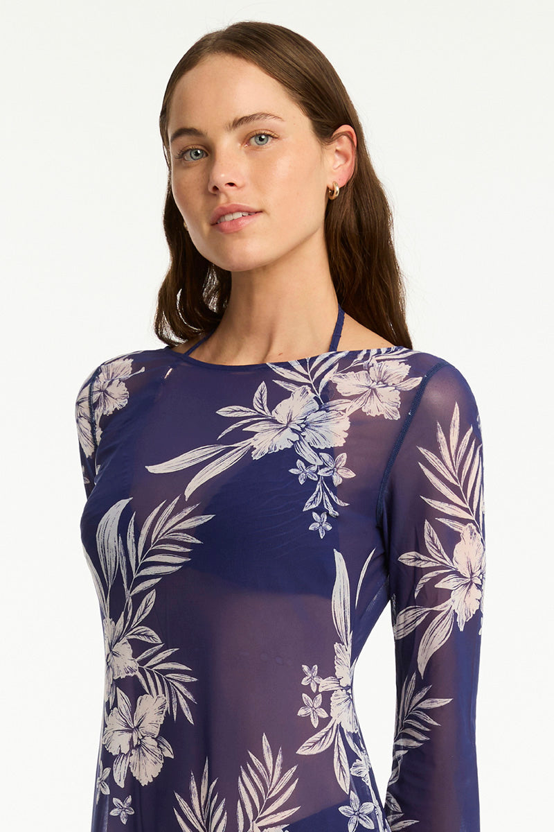 Collective Swimwear - Aloha Mesh Long Dress third image