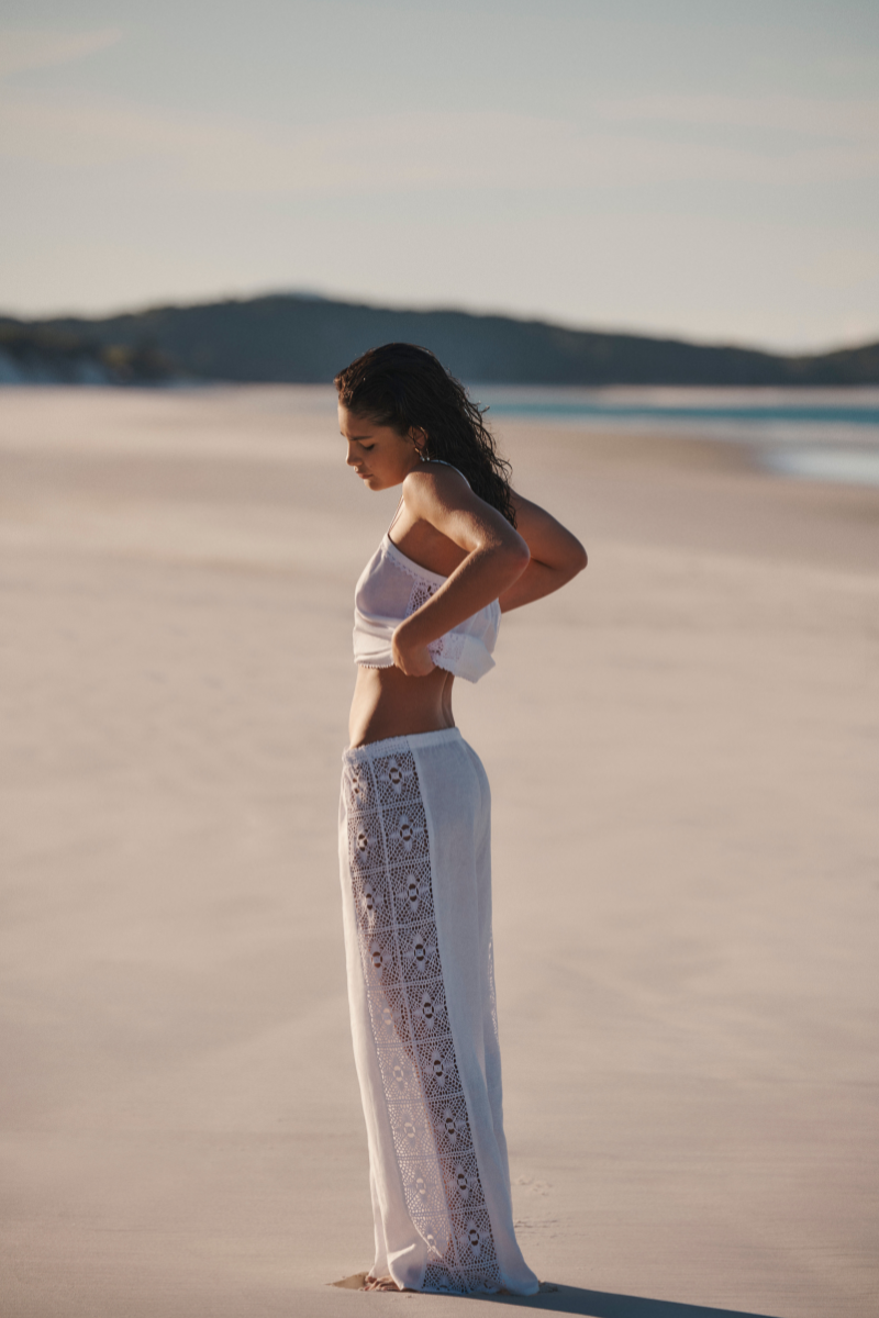 Shore Linen Panelled Beach Pant