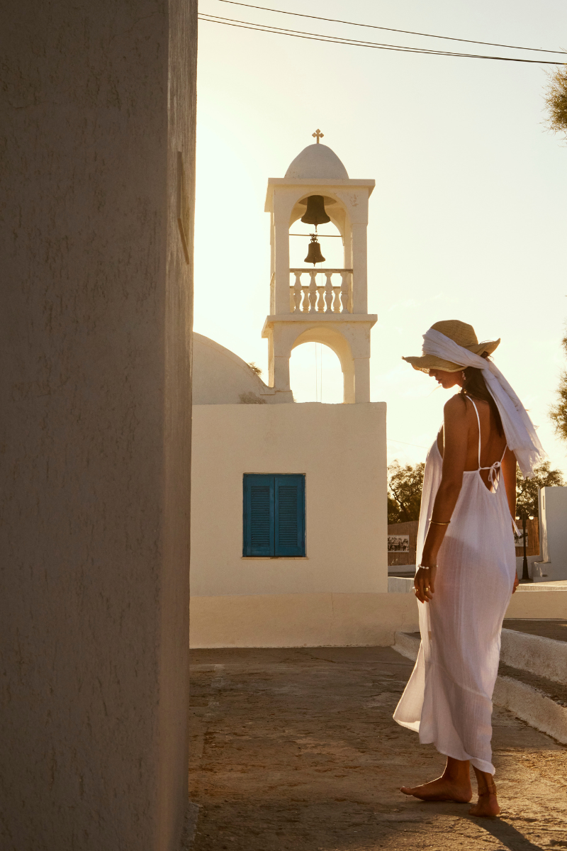 Sunset Tie Back Sundress