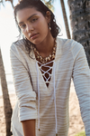 Horizon Lace Up Dress