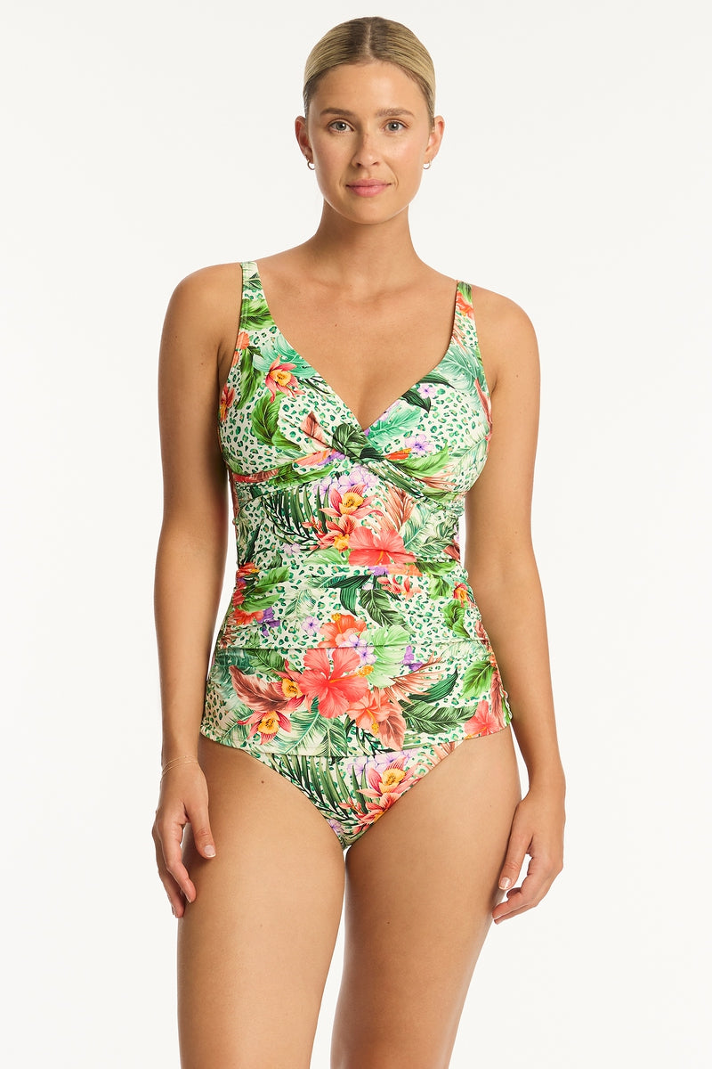 Dolce Cross Front Tankini - Dolce - Sea Level Australia 