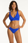 Honeycomb Longline Top - Honeycomb Cobalt - Sea Level Australia 