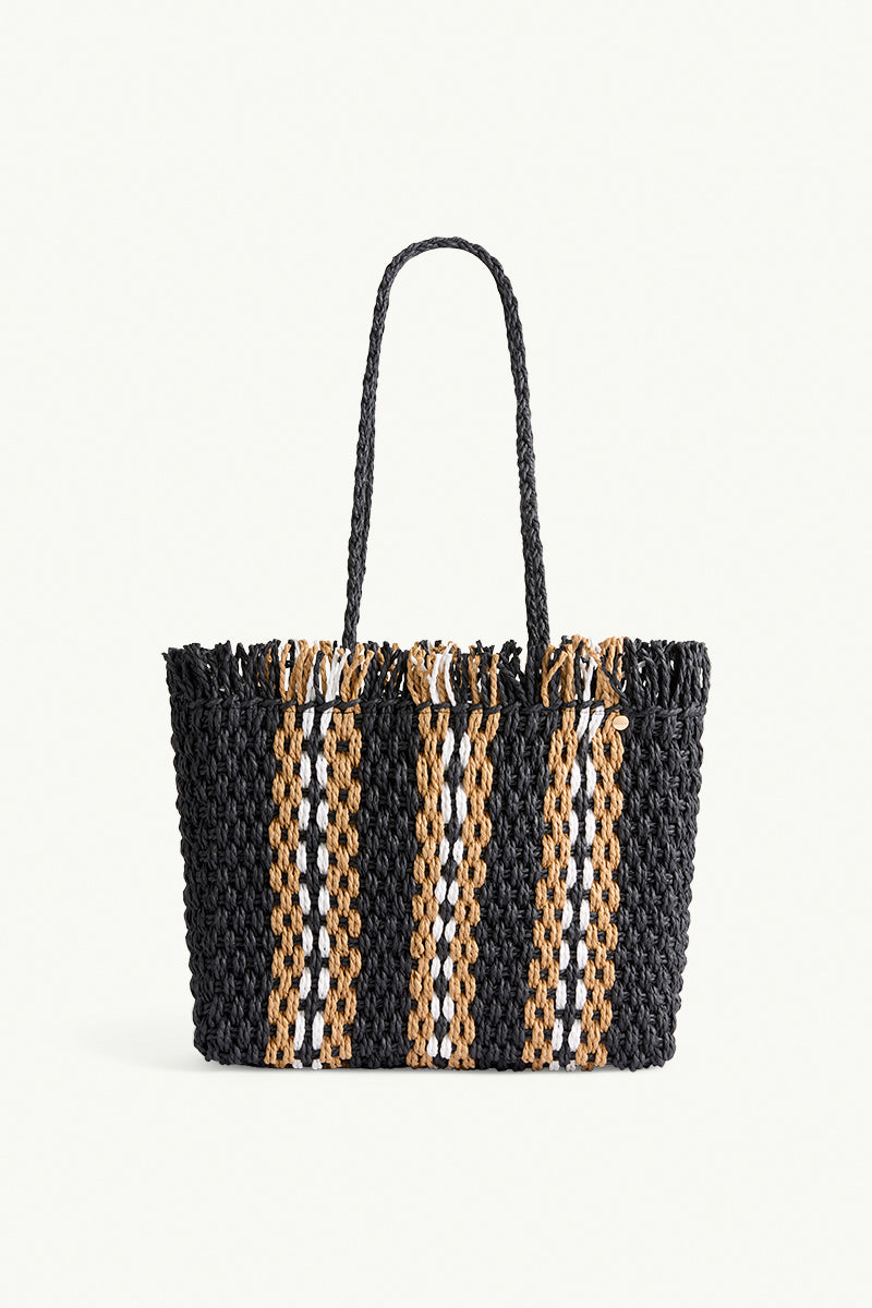 Straw Weave Beach Bag