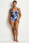Rumba Longline Tie Back One Piece
