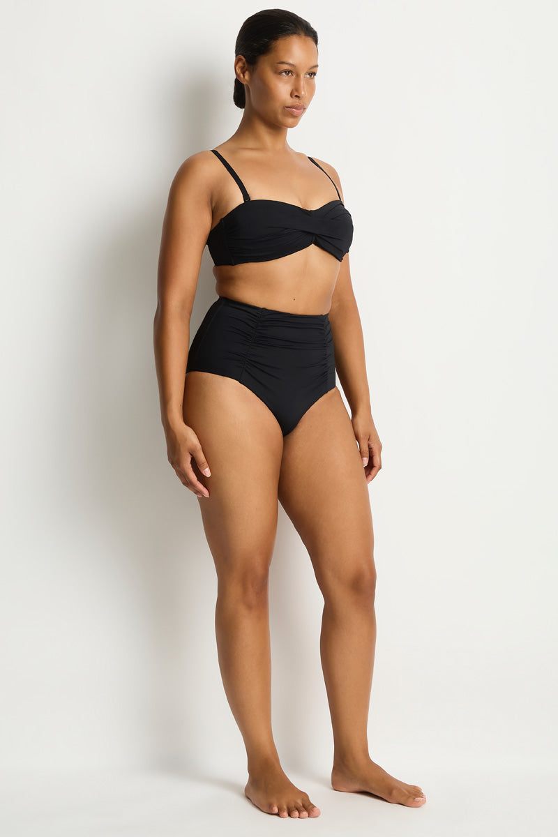 Essentials Edit Super High Waist Gathered Pant