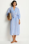 Vacay Boho Long Shirt Dress