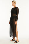 Day Club Mesh Long Dress - Day Club - Sea Level Australia 