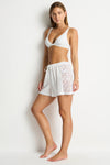 Shore Linen Panelled Boxer Short