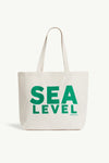 Sea Level Canvas Tote Bag - Green