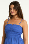 Heatwave Bandeau Dress in Heatwave Blue | Sea Level Australia 