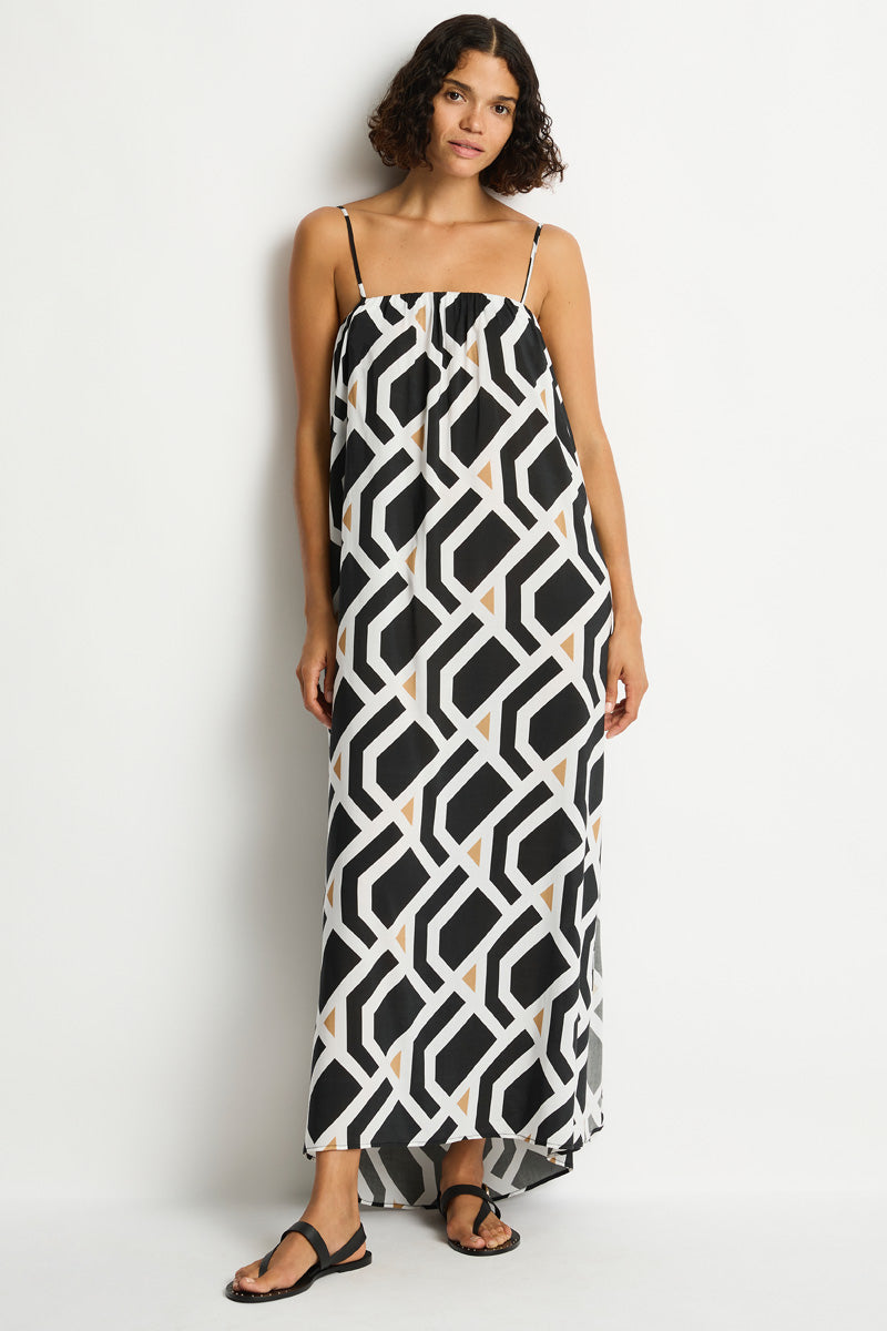 Costa Bandeau Maxi Dress