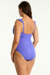 Iris Capri Frill One Piece - Sea Level - Sea Level Australia 