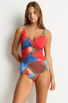 Santora Cross Front Tankini
