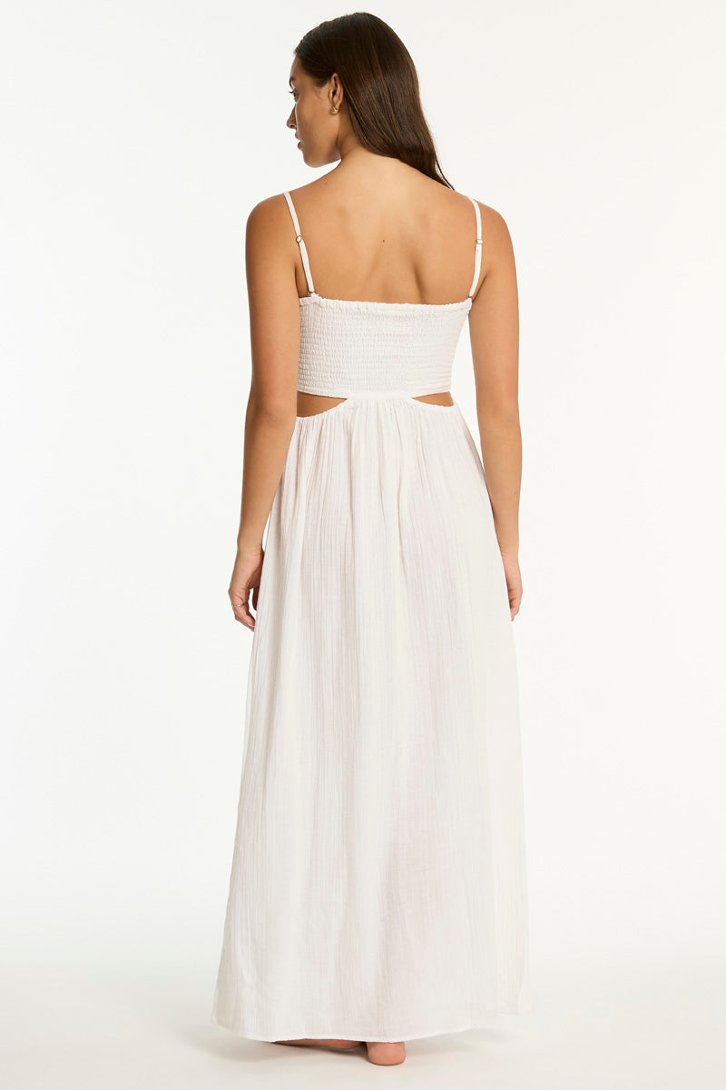 Sunset Cutaway Bandeau Dress