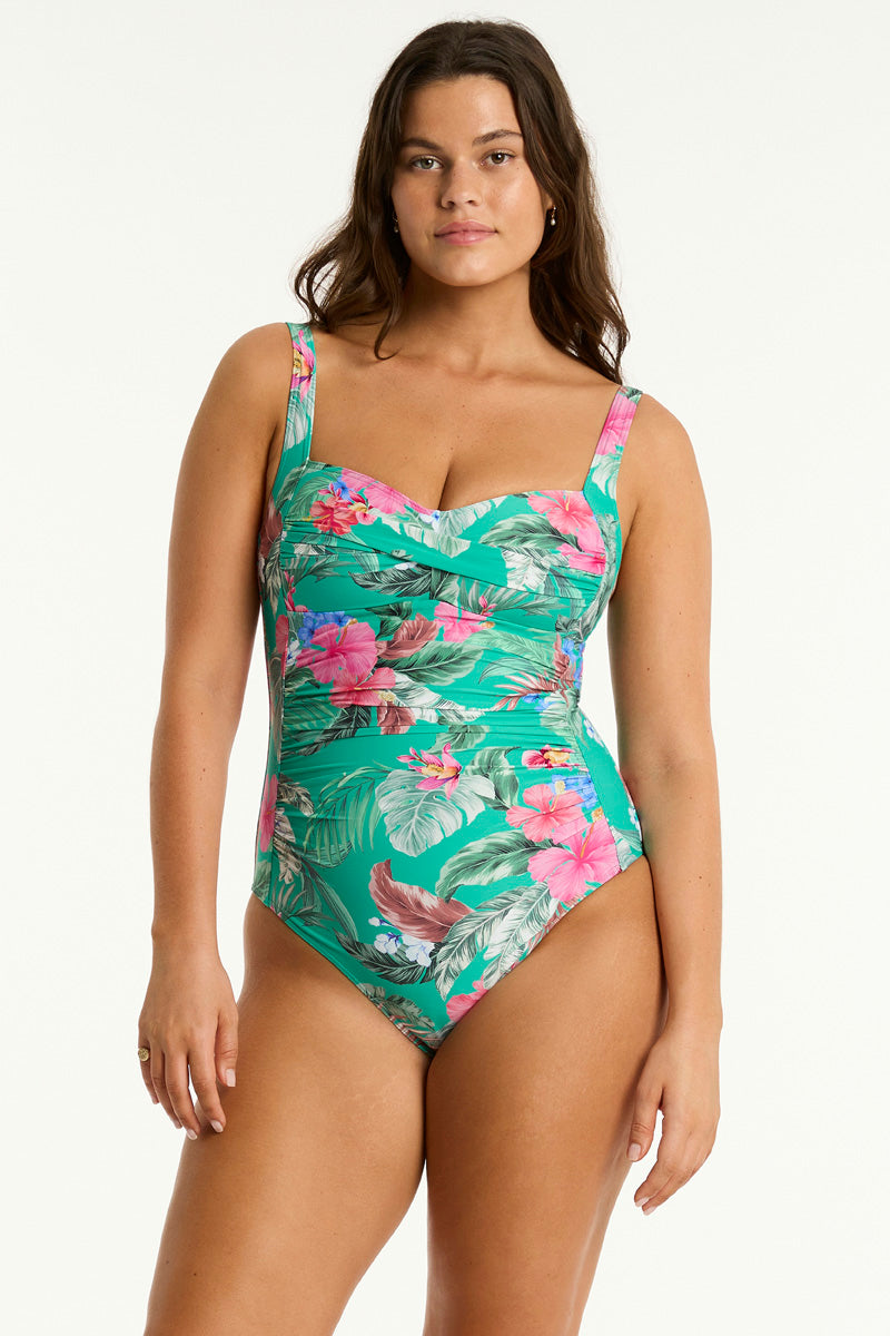 Pacifico Twist Front One Piece - Pacifico - Sea Level Australia 