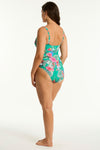 Pacifico Twist Front One Piece - Pacifico - Sea Level Australia 