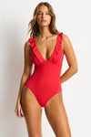 Eco Essentials Frill One Piece