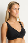 Essentials Edit Cross Front Tie Back Bra