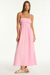 Sunset Bandeau Dress - Sunset Pink - Sea Level Australia 