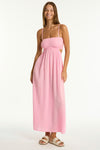 Sunset Bandeau Dress - Sunset Pink - Sea Level Australia 