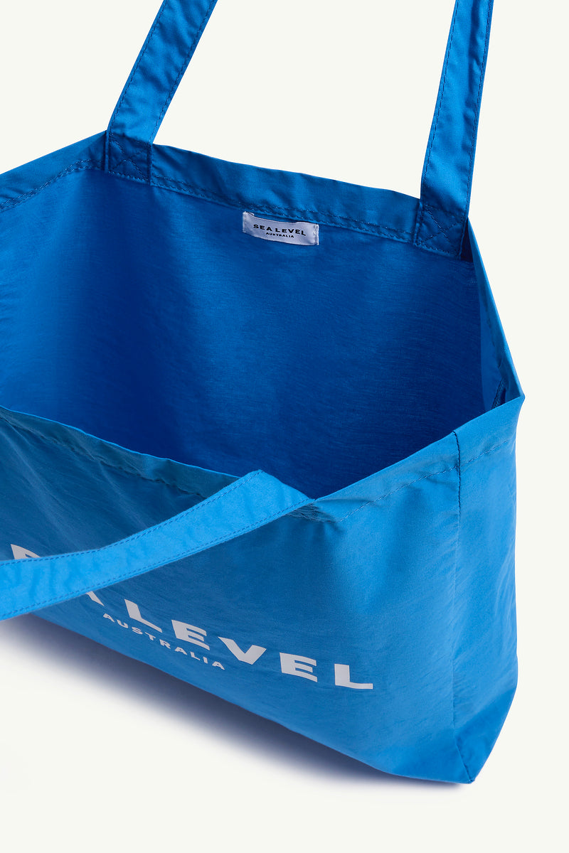 Logo Cotton Beach Tote