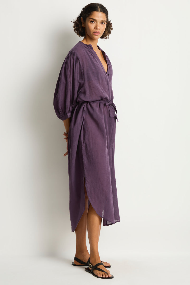 Salt Boho Long Shirt Dress