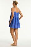 Heatwave Short Sundress in Heatwave Blue | Sea Level Australia 