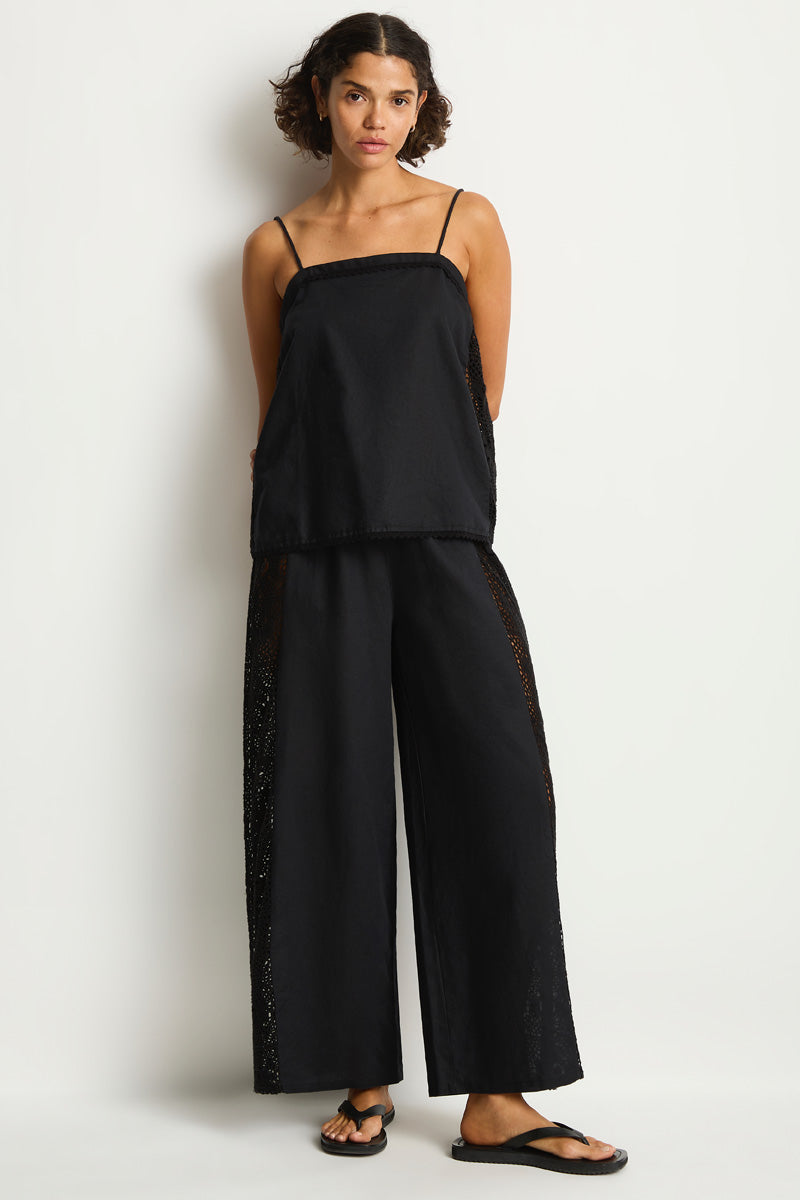 Shore Linen Panelled Beach Pant
