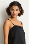 Shore Linen Panelled Shift Cami Top