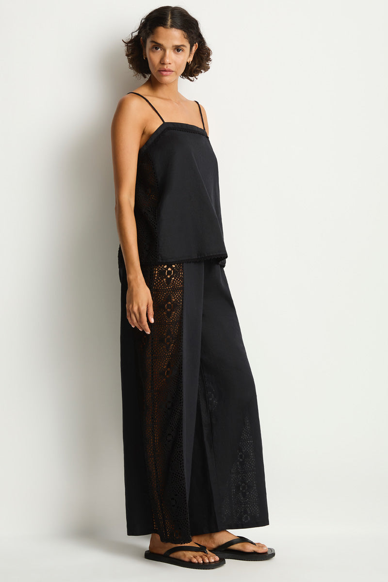 Shore Linen Panelled Beach Pant