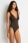 Essentials Edit Spliced One Piece