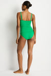 Essentials Edit Cross Front Tankini