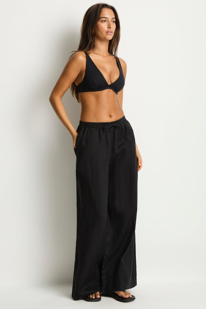 Shore Linen Palazzo Pant