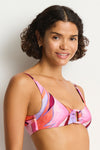 Neon Wave Tie Back Bralette