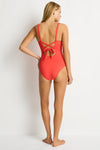 Essentials Edit Longline Tie Back One Piece
