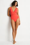 Essentials Edit Spliced One Piece