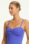 Essentials Edit Twist Bandeau One Piece