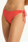 Flame Essentials Edit Tie Side Cheeky Pant in Sea Level | Sea Level Australia 