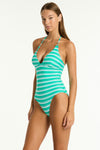 Biarritz Longline Halter One Piece