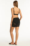 Surf Mesh Drawstring Mini Skirt - Surf Mesh - Sea Level Australia 