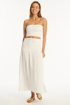 White Sunset Beach Skirt - Sunset White - Sea Level Australia 