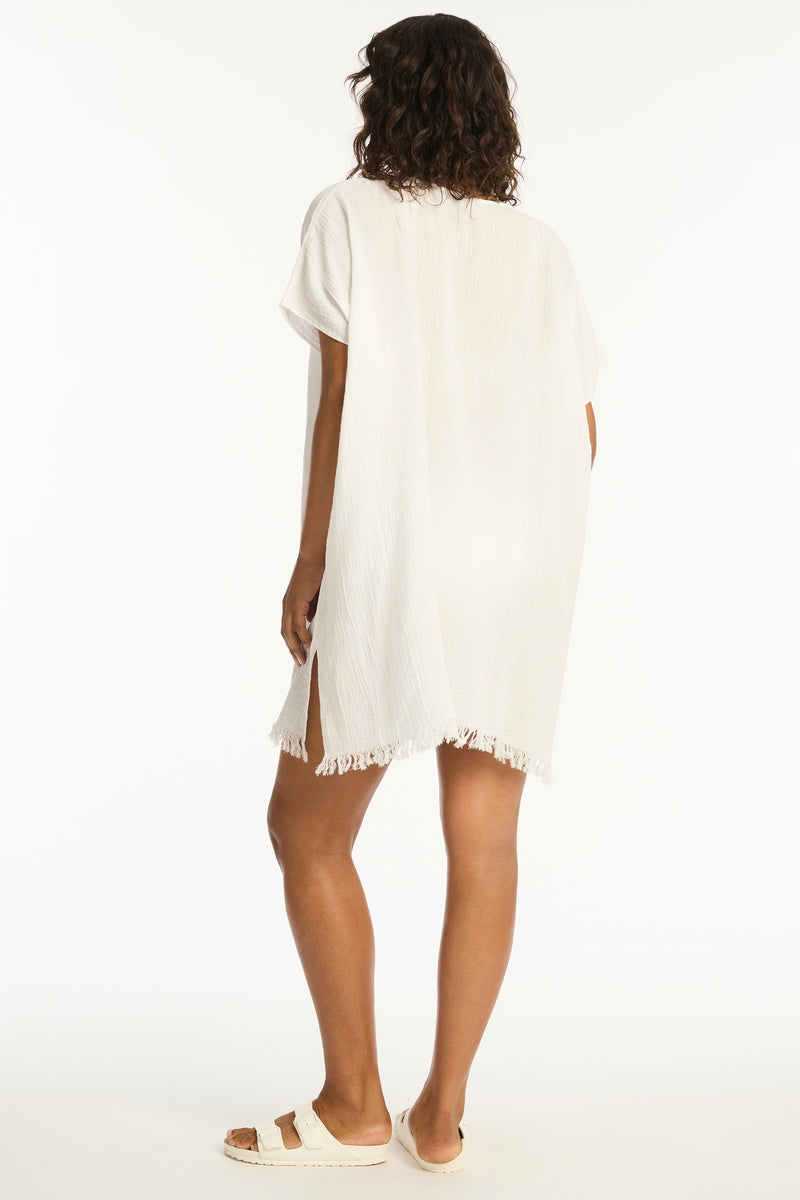 White Sunset Kaftan - Sunset White - Sea Level Australia 