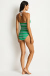 Voyage Longline Halter One Piece