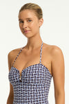 Coast V Bar Bandeau One Piece