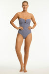 Coast V Bar Bandeau One Piece