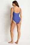 Voyage Cross Front Scoop Back One Piece