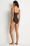 Scallop Square Neck Bralette One Piece