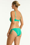 Evergreen Essentials Edit Twist Bandeau in Sea Level | Sea Level Australia 