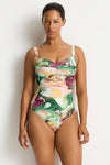 Abyss Twist Front One Piece